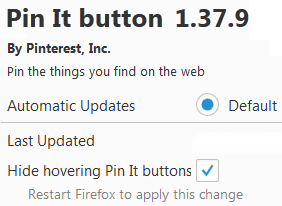 How to Add Pinterest Browser Button to Mozilla Firefox - 5