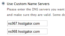 Setting Name Servers with Namecheap