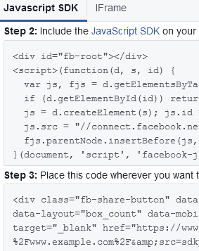 How to Add a Facebook Share Button to Your Website - 2