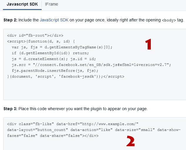 Dynamic Facebook Like Button Code with PHP - 2