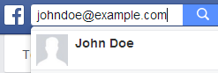 How to Search People by Email on Facebook - 2