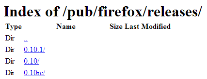 Where to Download Old Versions of Firefox - 2