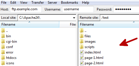 How to Show Hidden Files in FileZilla - 2