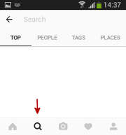 How to Clear Instagram Top Search - 1