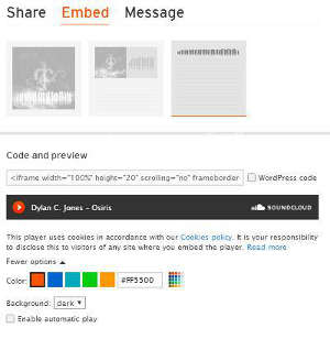 How to Embed SoundCloud Tracks on Your Website - 4
