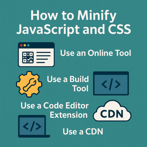 How to Minify JavaScript and CSS