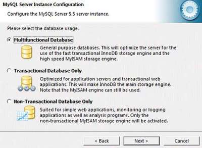 MySQL Multifunctional Database