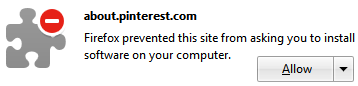 How to Add Pinterest Browser Button to Mozilla Firefox - 2
