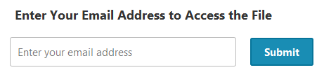 Allow File Download After Email Address Submission - 2