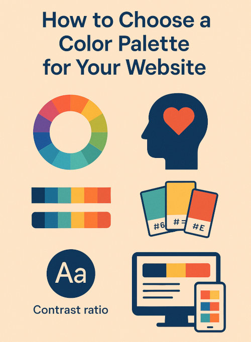 How to Choose a Color Palette for Your Website