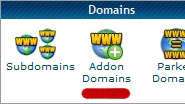 Adding addon Domain in Cpanel